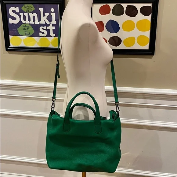 Reed Krakoff Leather Gym Bag in Zephyr Green - Picture 3 of 13